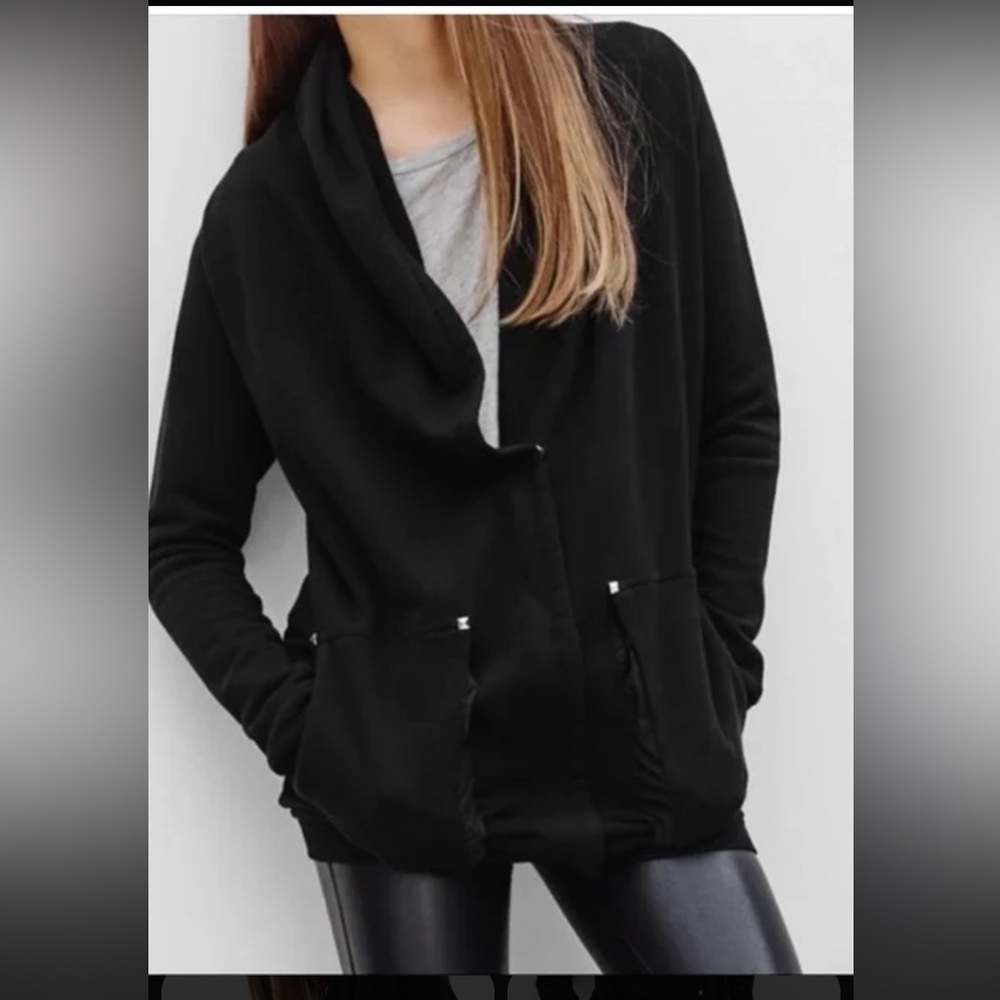 Aritzia Wilfred Rousseau Cocoon light grey Cardigan Size X-Small oversized